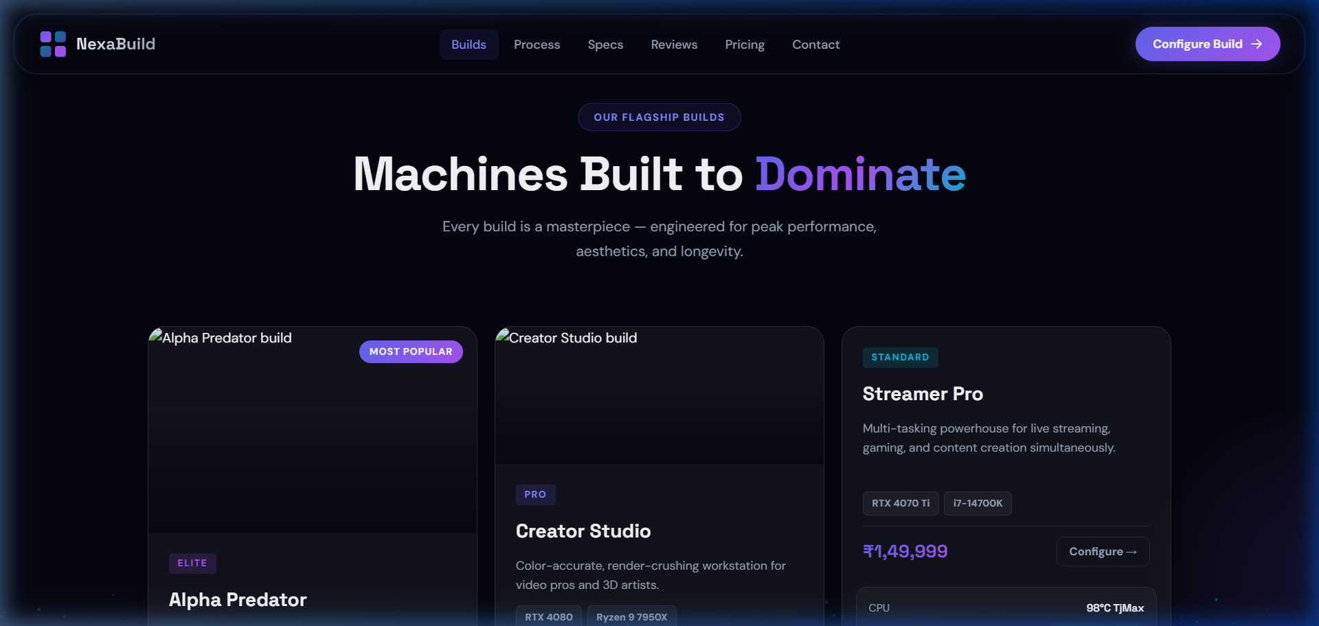Streamer Pro build
